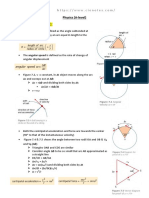 Circular Motion (Chap.7) :: 1 - Physics (A-Level)