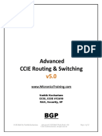 Advanced CCIE Routing & Switching: Narbik Kocharians CCSI, CCIE #12410 R&S, Security, SP