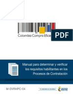 Cce Manual Requisitos Habilitantes EXPERIENCIA