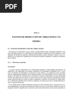 Tema 4. Fuentes de Producción de Vibraciones y Su Medida.