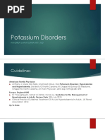 Potassium Disorders by Aiyra