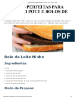 3 Massas Profissionais Perfeitas para Bolos No Pote e Bolos de Festa PDF