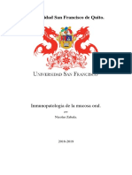 Inmunopatologia de La Mucosa Oral.