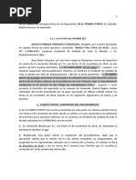 Recurso de Reposición Con Apelación en Subsidio - Viernes 21 de Noviembre