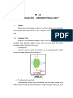 M13 - Triaxial Unconsolidated