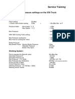 The Hydraulic Pressure Settings