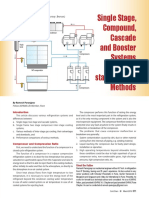 Single Stage-Compound-Cascade and Booster Systems and Inter-Stage Cooling Methods