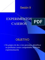 Experimentos Caseros - DoE