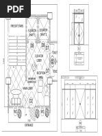 Elevator Shaft 1 Fire Exit Stairs Elevator Shaft 2: 500X500 MM Ceramic Tiles