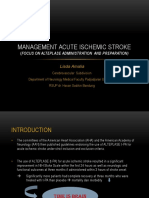 MANAGEMENT ACUTE ISCHEMIC STROKE (Simpo rTPA RSHS) - Lisda