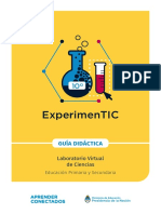 Guía Didáctica Experimentic (Primaria - Secundaria)