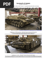 Surviving Panzer IV Variants