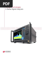 X-Series Signal Analyzers: Keysight Technologies