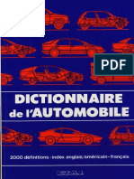 Dictionnaire de L'automobile