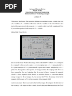 Advanced Electric Drives Prof. S. P. Das Department of Electrical Engineering Indian Institute of Technology, Kanpur Lecture - 5