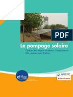 Pompage Solaire