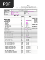 Tank Emission Calculation Form