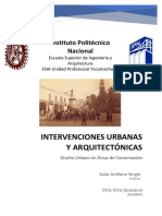 5.-Intervenciones Urbanas y Arquitectonicas de Los Centros Históricos