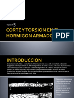 Tema #3 Corte y Torsion en Hormigon Armado