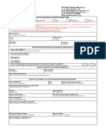 Motor Claim Form