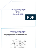 Ontology Languages For The Semantic Web