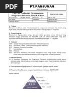 07 Tata Cara Pembuatan, Perubahan Dan Pengesahan Dokumen SOP, IK & Form