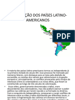 A Formação Dos Países Latino-Americanos