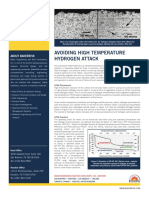 Avoiding High Temperature Hydrogen Attack