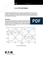 AC Line Reactors vs. DC Link Chokes: Application Note AP042003EN