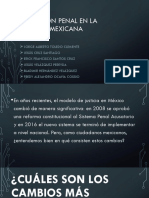 Legislación Penal en La República Mexicana