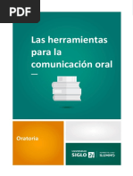 Las Herramientas para La Comunicación Oral