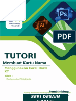 Tutorial Kartu Nama