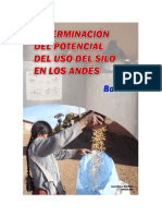 Determinacin Del Uso Del Silo en Los Andes - Bolivia