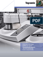 Get High Quality Specimen Preparation by Powerful System Struers's Tegramin