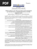 Prospecto Emisión Obligaciones Quirografarias Fondo de Valores Inmobiliarios OQ2018-I (P)