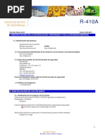 Ficha de Seguridad R 410A 1