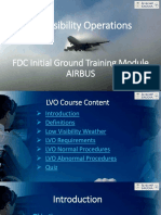 Low Visibility Operations: FDC Initial Ground Training Module Airbus