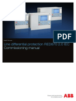 Line Differential Protection RED670 2.0 IEC: Commissioning Manual