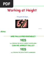 Working at Height Presentation