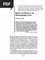 Spirits and Ghosts in The Historiography of Art Michael Ann Holly PDF