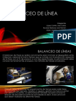 Balanceo DE Lineas POWERPOINT - 2018