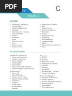 C Language Syllabus