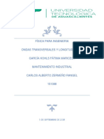 Ondas Longitudinales y Transversales