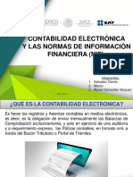 Contabilidad Electronica y Las NIF