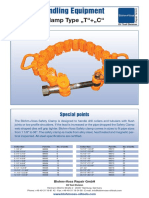 Pipe Handling Equipment: Safety Clamp Type T"+ C"