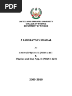 Physics 2 Lab Manual