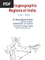 Phytogeographic Regions of India