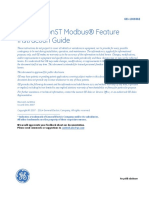 Workstationst Modbus® Feature Instruction Guide: Gei-100696E