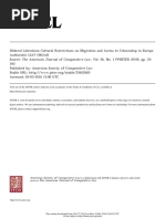 Illiberal Liberalism Cultural Restrictions On Migration and Access To Citizenship in Europe Authors(s) - LIAV ORGAD