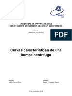 Curvas Características de Una Bomba Centrífuga